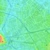 Mapa topográfico Praça Agente Cícero, altitude, relevo