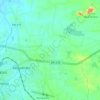 Mapa topográfico Riacho dos Pilões, altitude, relevo