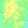 Mapa topográfico Erwin Pond, altitude, relevo