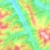 Mapa topográfico Сараса, altitude, relevo