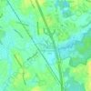 Mapa topográfico Ipswich River, altitude, relevo