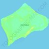 Mapa topográfico Little Inagua Island, altitude, relevo