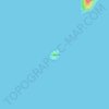 Mapa topográfico Ilha Sumítica, altitude, relevo