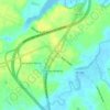 Mapa topográfico Odessa, altitude, relevo