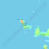 Mapa topográfico Motutaiko Island, altitude, relevo