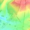 Mapa topográfico Château de Bertangles, altitude, relevo