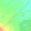 Mapa topográfico Río Ichoa (Antiguo Curso), altitude, relevo