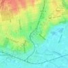 Mapa topográfico Boggy Creek Greenbelt, altitude, relevo