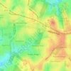Mapa topográfico Manchester, altitude, relevo