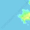 Mapa topográfico Torr, altitude, relevo