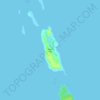 Mapa topográfico Devil's Cay, altitude, relevo