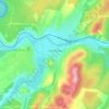 Mapa topográfico Усть-Катав, altitude, relevo