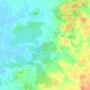 Mapa topográfico Злая, altitude, relevo
