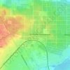 Mapa topográfico Сквер им. Л. Ревуцкого, altitude, relevo