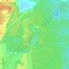 Mapa topográfico Коркинское озеро, altitude, relevo