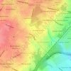 Mapa topográfico Arden, altitude, relevo