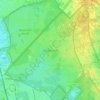 Mapa topográfico Westerheide, altitude, relevo