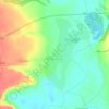 Mapa topográfico Oleksyntsi, altitude, relevo