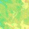 Mapa topográfico Richet, altitude, relevo