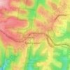 Mapa topográfico Springwood Park, altitude, relevo