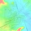 Mapa topográfico Canto do Buriti, altitude, relevo
