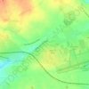 Mapa topográfico Eglwys Brewis, altitude, relevo