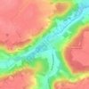 Mapa topográfico Manoir des Ardenelles, altitude, relevo