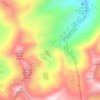 Mapa topográfico Arriu de Marimanha, altitude, relevo