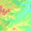 Mapa topográfico Курмакаш, altitude, relevo