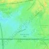 Mapa topográfico Parc Gainville, altitude, relevo