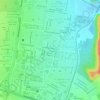 Mapa topográfico 53, altitude, relevo