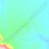 Mapa topográfico Serra Formosa, altitude, relevo