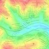 Mapa topográfico Parque Rosa Branca, altitude, relevo