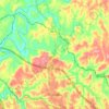 Mapa topográfico Graysville, altitude, relevo