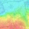 Mapa topográfico Étang de Nesles, altitude, relevo