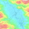 Mapa topográfico Grand Baliem Valley, altitude, relevo