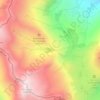 Mapa topográfico Lai da Tuma, altitude, relevo