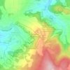 Mapa topográfico Weinberg bei Hohenzell, altitude, relevo