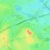 Mapa topográfico Elmsdale Park, altitude, relevo
