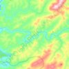 Mapa topográfico Ортон, altitude, relevo