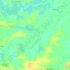 Mapa topográfico Rio Pindaré, altitude, relevo