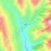 Mapa topográfico Миси, altitude, relevo