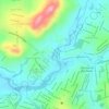 Mapa topográfico Ilha de Saão Pedro, altitude, relevo