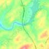 Mapa topográfico Nolichucky Dam, altitude, relevo