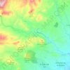 Mapa topográfico Montnegre, altitude, relevo