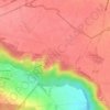 Mapa topográfico Roussigny, altitude, relevo