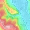 Mapa topográfico Leintal, altitude, relevo