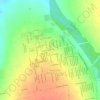 Mapa topográfico Cidade Satélite Primavera III, altitude, relevo