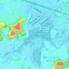 Mapa topográfico Rio Camboriú, altitude, relevo