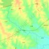 Mapa topográfico 王河, altitude, relevo